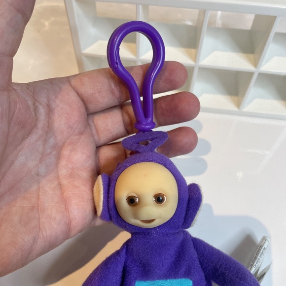 💕3/$10- Teletubbies Plush Purple Tinky Winky bag tag - Picture 7 of 7